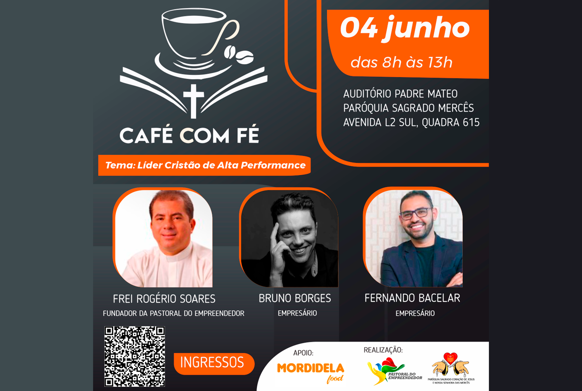 1º Café com Fé Brasília
